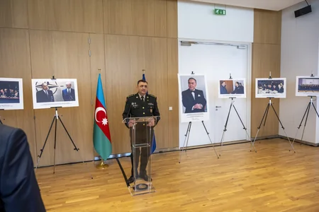NATO-nun mənzil-qərargahında Azərbaycanın Silahlı Qüvvələr Günü qeyd edilib