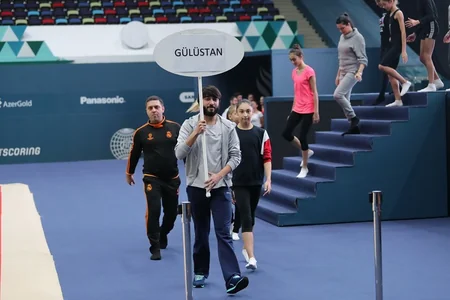 Azərbaycan Gimnastika Federasiyası ilk dəfə valideynlərin də iştirakı ilə Estafet Yarışları keçirib