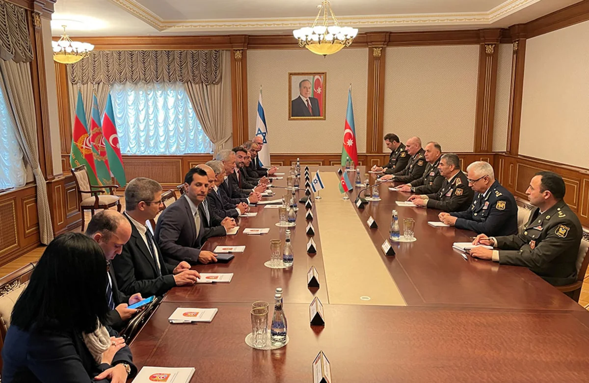 Azərbaycanla İsrail arasında hərbi əməkdaşlıq məsələləri müzakirə edilib