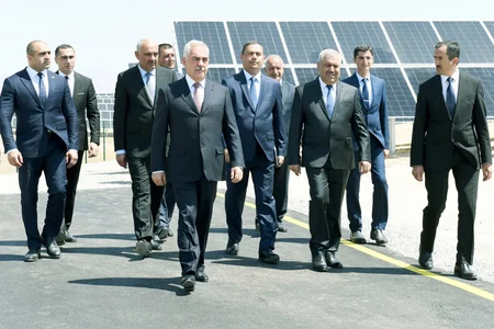Azərbaycanda yeni Günəş Elektrik Stansiyası istifadəyə verildi