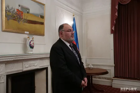 Londonda ümummilli lider Heydər Əliyevin xatirəsi anılıb - VİDEO