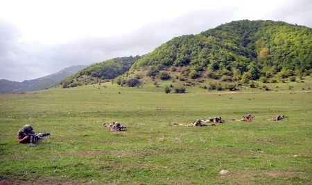 Field training is conducted in military units
