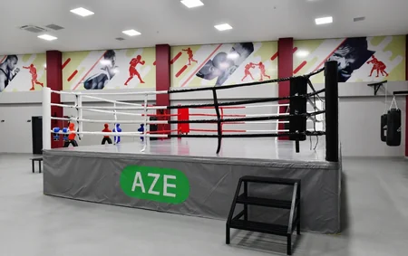 Ilham Aliyev and Mehriban Aliyeva attend inauguration of Neftchala Olympic Sports Complex