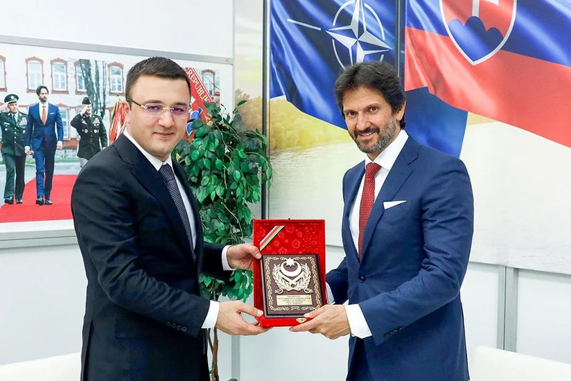 Azərbaycan və Slovakiya arasında hərbi əməkdaşlıq müzakirə edilib