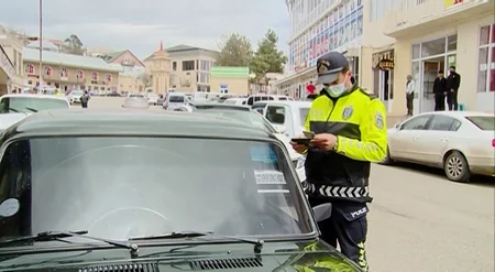 ​​​​​​​Gədəbəydə qaydaları pozan sürücülər cərimələndi