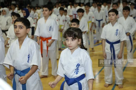 Azərbaycan Fullkontakt Kyokuşin Karate Federasiyasının qış seminarı keçirilib