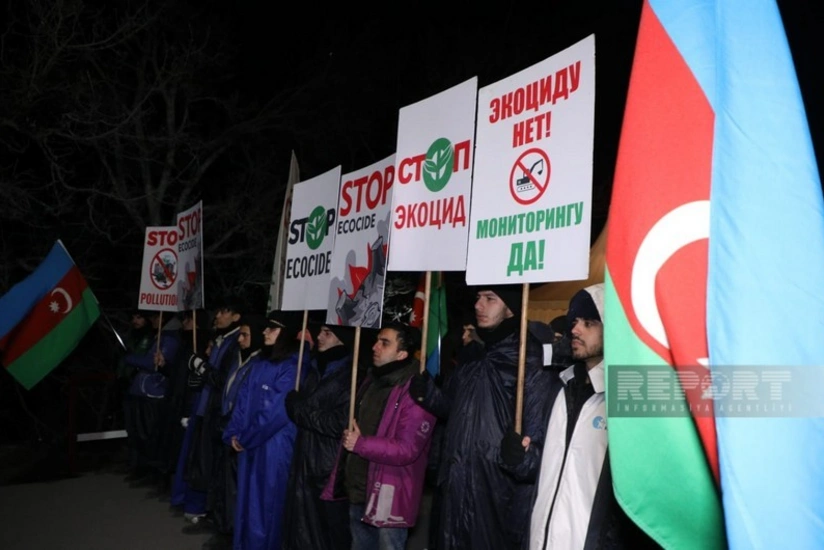 Акция на дороге Ханкенди-Лачын: требования демонстрантов остаются неизменными