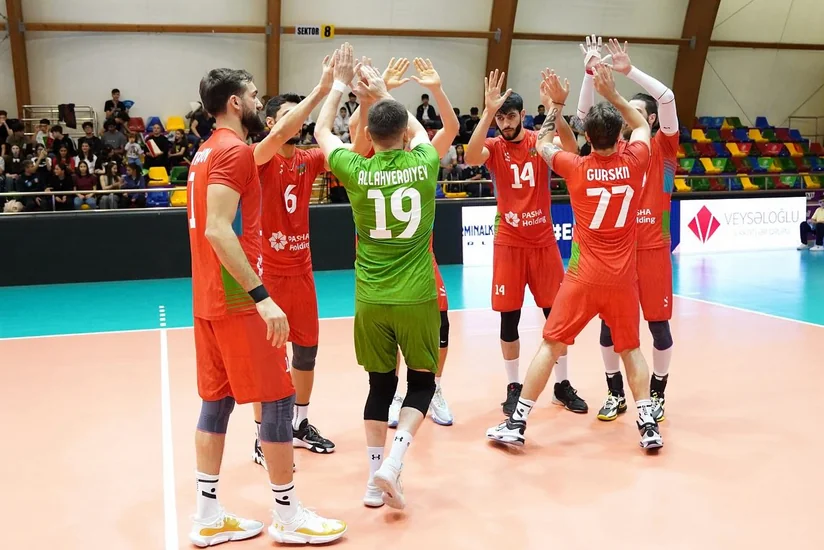 Azərbaycan voleybolçuları Qızıl Avropa Liqasında məğlub olub