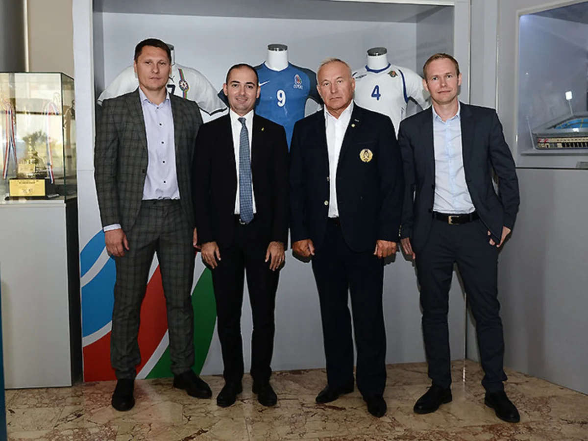 AFFA-nın baş katibi Belarus Futbol Federasiyasının prezidenti ilə görüşüb