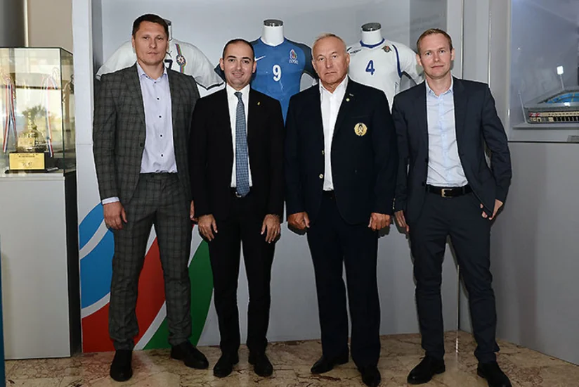 AFFA-nın baş katibi Belarus Futbol Federasiyasının prezidenti ilə görüşüb