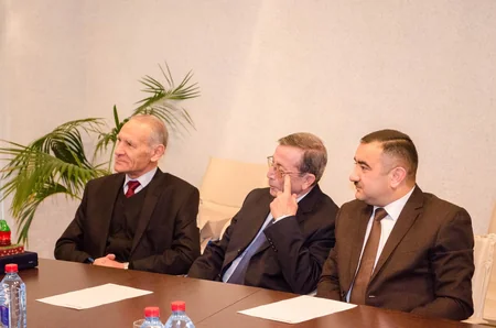 Mətbuat Şurasında veteran jurnalistlərin yubileyləri qeyd edilib