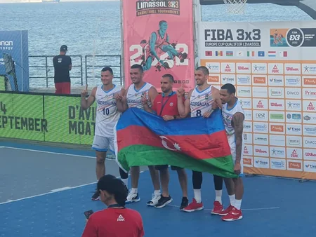 Азербайджанские баскетболисты вышли в финальную часть чемпионата Европы
