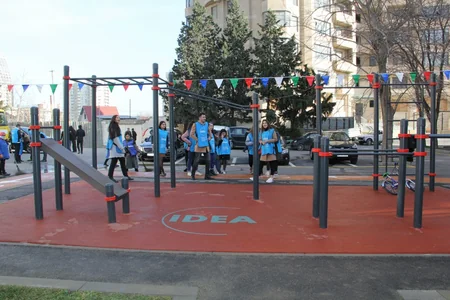 “Bizim həyət” layihəsi çərçivəsində daha bir həyət abadlaşdırılıb