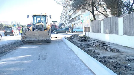 Bakının Moskva prospektinin köməkçi yolunda nəqliyyatın hərəkəti dəyişdirilir