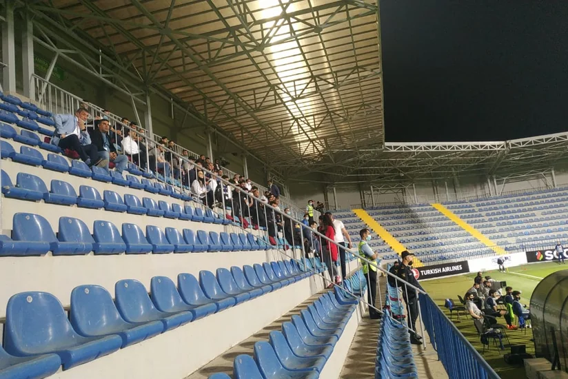 Polad Həşimovun övladları Neftçi - Qarabağ oyununda