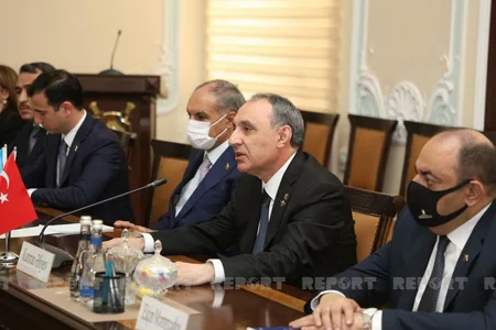 Kamran Əliyevlə Türkiyənin Ali Məhkəməsinin Baş Prokuroru arasında görüş olub 