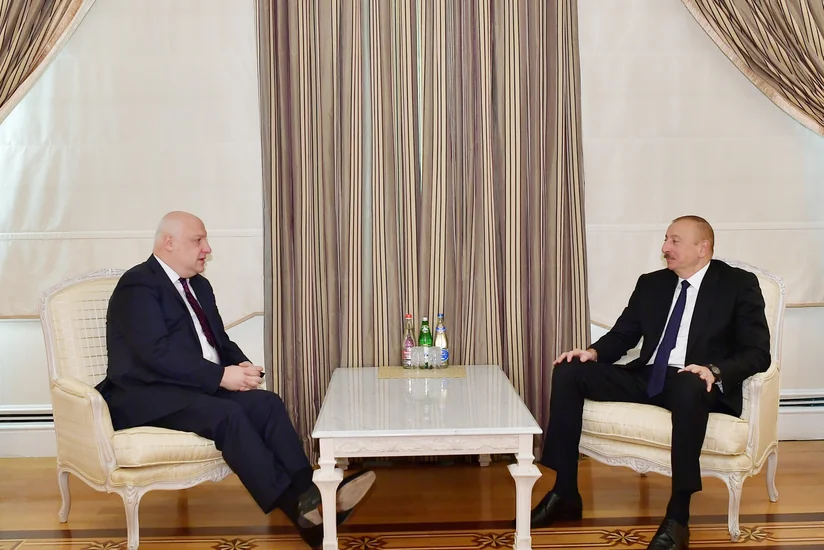 President Ilham Aliyev receives OSCE Parliamentary Assembly president