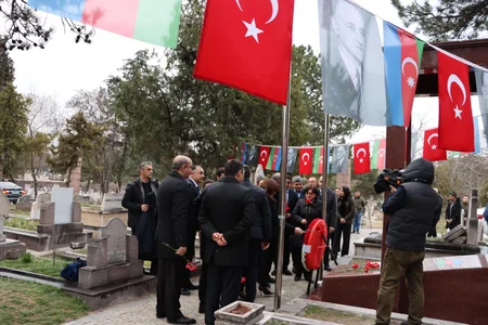 Məhəmməd Əmin Rəsulzadənin məzarının abadlaşdırılması istiqamətində kompleks işlər görülüb
