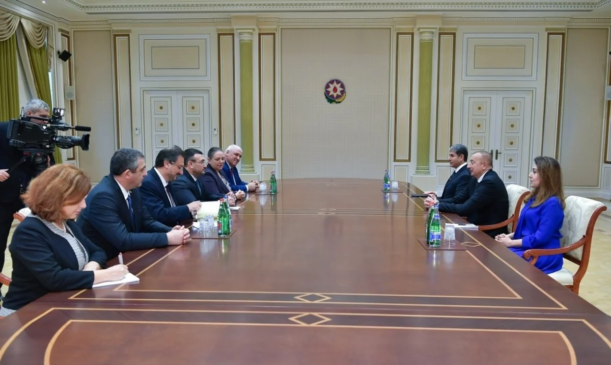 President Ilham Aliyev received delegation led by Bulgarian interior minister