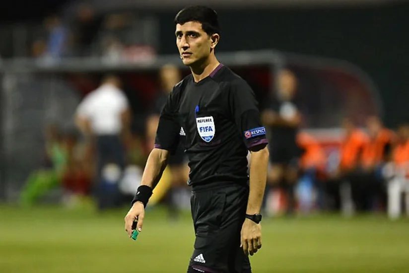 Azerbaijan's FIFA referee appointed to Champions League match