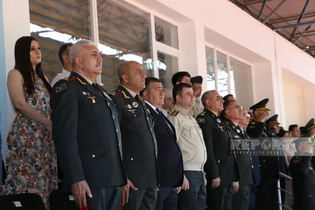 Heydər Əliyev adına Hərbi İnstitutda növbəti buraxılış mərasimi keçirilib