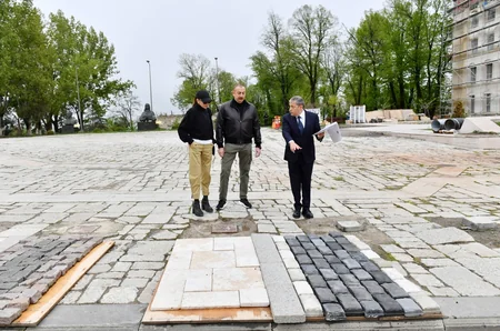 President and First Lady view restoration work to be carried out by Heydar Aliyev Foundation in Shusha