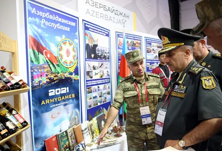 Замминистра обороны принял участие в церемонии открытия Армейских международных игр – 2021