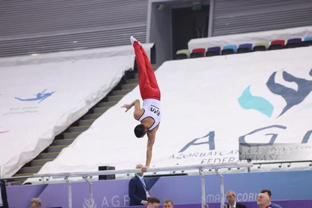 Milli Gimnastika Arenasında Dünya Kubokunun açılış mərasimi keçirilib