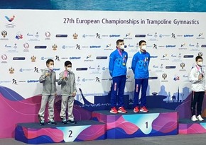 Три медали от азербайджанских гимнастов на ЧЕ