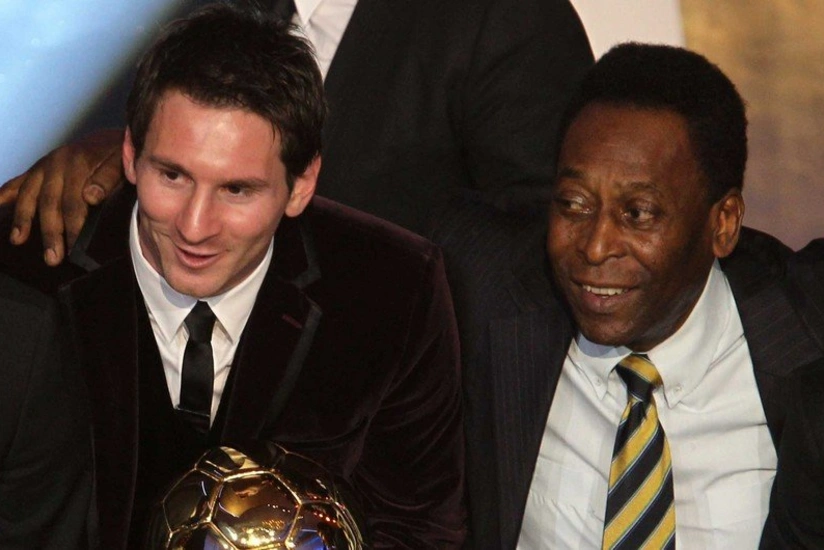 Pele Lionel Messini təbrik edib