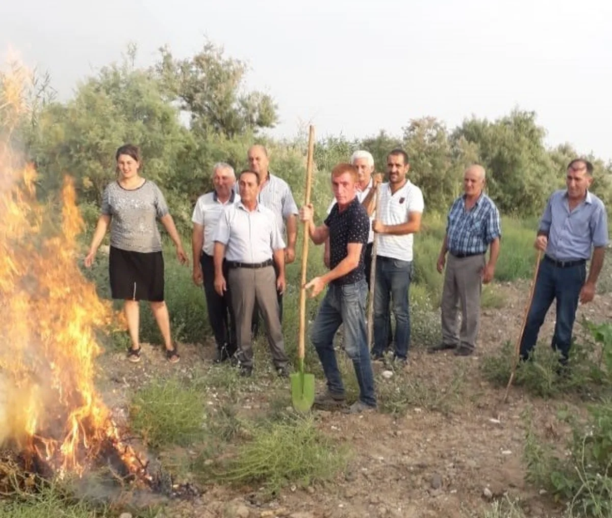 Ağcabədi rayonunda karantin alaq otuna qarşı mübarizə tədbirləri başlayıb