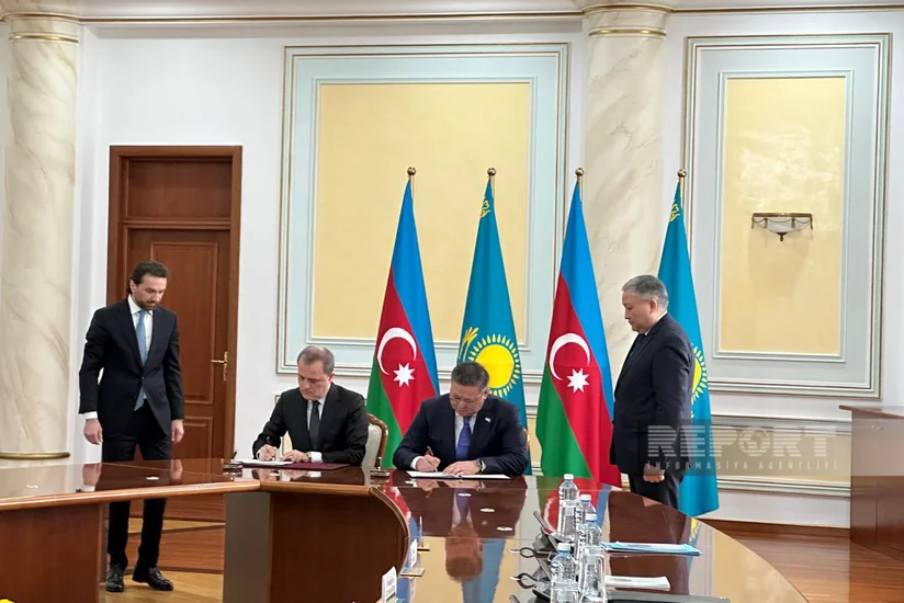 МИД Азербайджана и Казахстана подписали совместный План действий