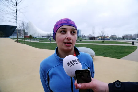 Bakı Marafonu 2017nin növbəti açıq hava təlimi keçirilib - FOTOREPORTAJ