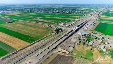Bərdə-Ağdam avtomobil yolunun tikintisi sürətlə davam etdirilir