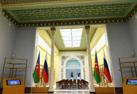 Первый вице-президент Мехрибан Алиева приняла участие на открытии павильона Азербайджан на ВДНХ в Москве