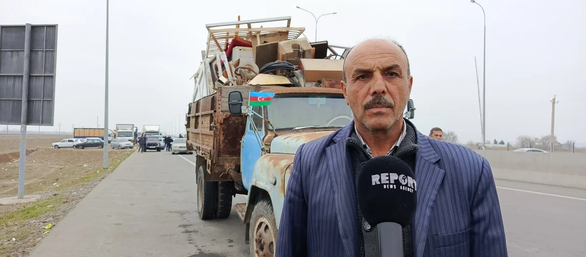 Ballıca sakini: Kəndimizə 32 il əvvəl oradan çıxdığımız maşınla qayıdıram