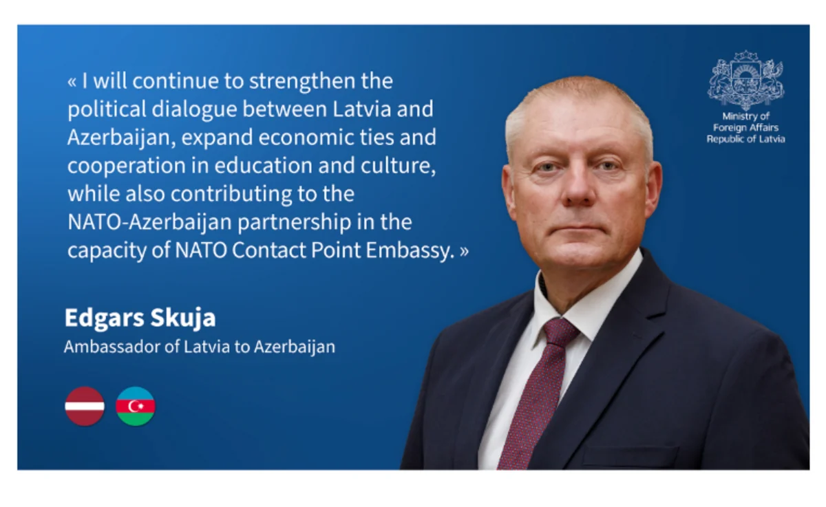 Latvia appoints new ambassador to Azerbaijan