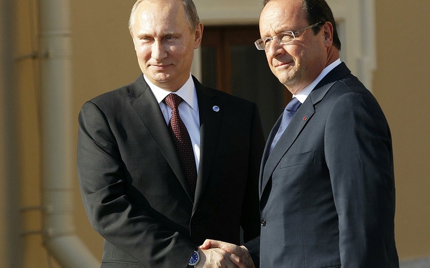 Fransa XİN Olland və Putinin görüşü üçün şərtləri açıqlayıb