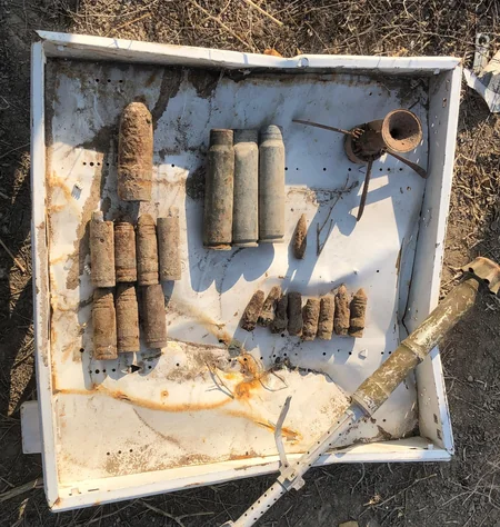 Naxçıvanda  hərbi sursatlar aşkar edilib