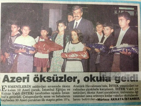 Rafiq Əziz Xocalıdan olan uşaqların Türkiyəyə aparılmasından danışır: O vaxt bizi Baş nazir qarşıladı - MÜSAHİBƏ