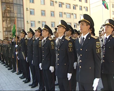 DİN-in Polis Akademiyasında andiçmə mərasimi keçirilib