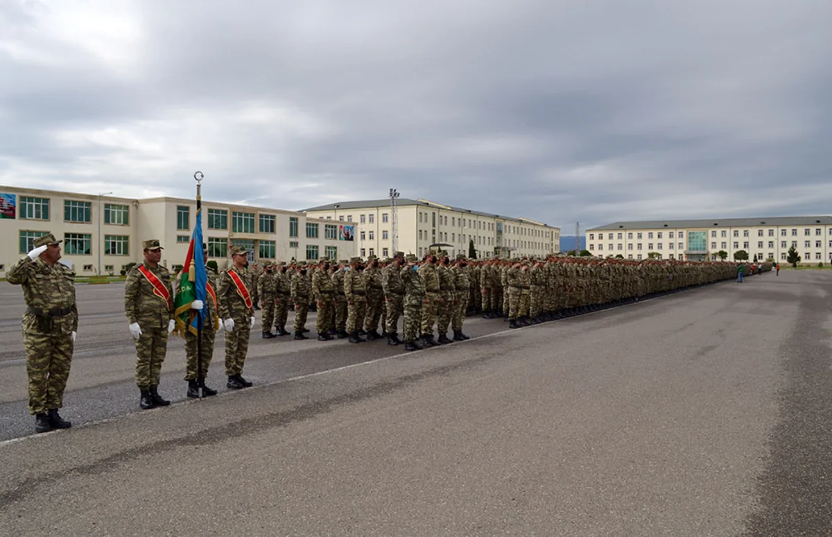Military Oath taking ceremony held in Azerbaijan Army