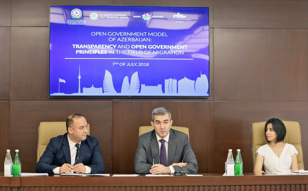 Dövlət Miqrasiya Xidmətində “Beynəlxalq Yay Hüquq Məktəbi”nin açılış mərasimi keçirilib