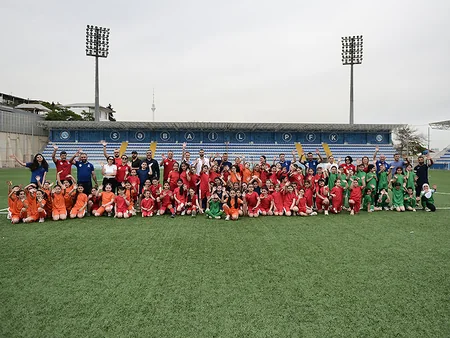 FIFA-nın təşəbbüsü və dəstəyi ilə Azərbaycanda kütləvi futbol festivalı keçirilib