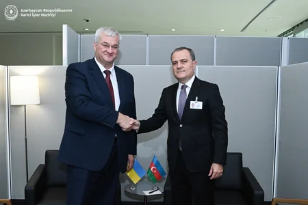 Главы МИД Азербайджана и Украины обсудили ситуацию в регионе