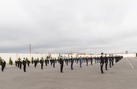 Polis orqanlarında xidmət etmək arzusunda olan gənclərin növbəti sıra baxışı keçirilib