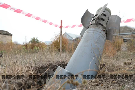 Двигатель выпущенной армянами ракеты упал в сад жителя Тертера