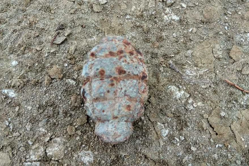 В Агстафе найдена ручная граната Ф-1