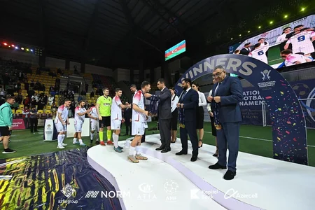 Heydər Əliyev - 100 Beynəlxalq Minifutbol Turniri: Çexiya çempion, Azərbaycan 4-cü olub