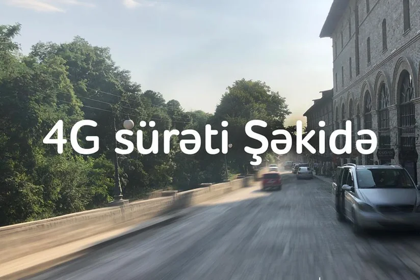“Nar” Şəkidə 4G şəbəkəsini qurub